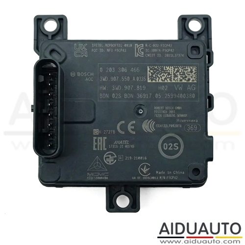 Radar sensor ACC distance control distance radar sensor module For VW Passat B8 Tiguan TAYRON 3WD 907 550A