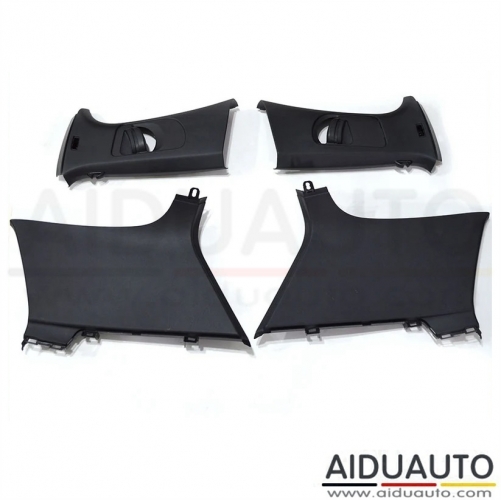 For VW Golf 7 MK7 the B-pillar and C-pillar trim panels black