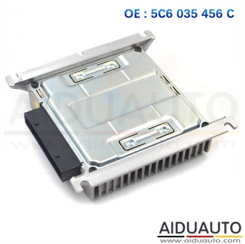 Automotive Car AMP 5C6 035 456 C for VW Audi 10CH Audio Amplifier Controller Media System 5C6 035 456 C