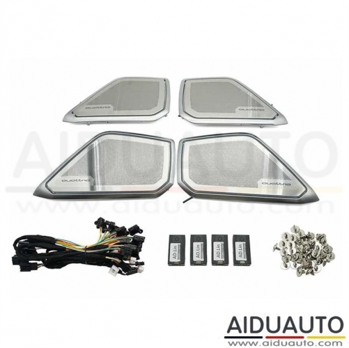 For Audi A6L A7 19-24 Bang & Olufsen（B&O）Ambient light Multicolor Speaker Bass Covers