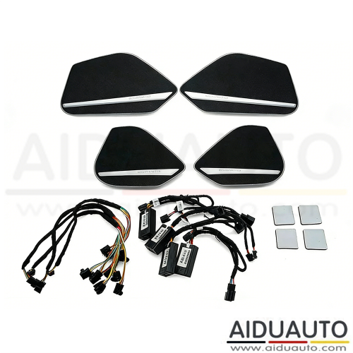 For Audi A4L A5 17-24 Bang & Olufsen Ambient light Multicolor Door Speaker Bass Covers