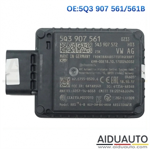 For Audi A1 ACC Adaptive Cruise Control Radar Control Module 5Q3 907 561 561B