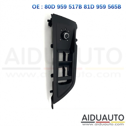 For Audi Q5 FY electric folding rearview mirror frame button + adjustment knob 80D 959 517B81D 959 565B