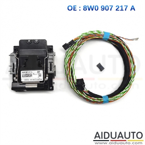 For Audi A4 B9 Lane Keeping Assist Front Camera Lane Departure Warning System Camera 8W0 907 217 A with Harness