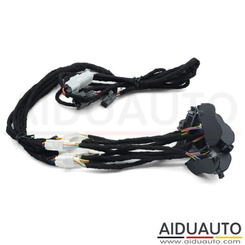 For Audi A6 C8 4KD862533 Front Cup Holder Assembly Water Cup Holder Multi-Color Ambient Light Wiring Harness