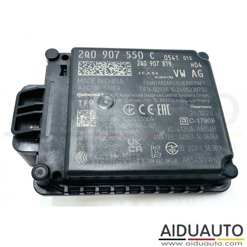 2Q0907550C ACC Radar For Adaptive Cruise Control Sensor Distance Radar Sensor 2Q0 907 550 C