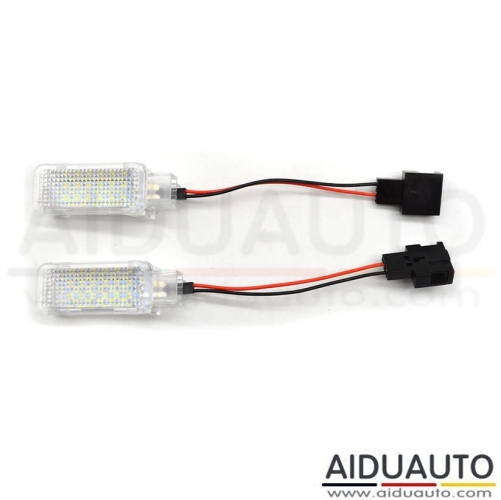 For Audi A3 A4 S4 RS4 A6 RS6 S6 C6 S5 Q5 Q7 A8 S8 LED License Number Plate Light Lamps White light