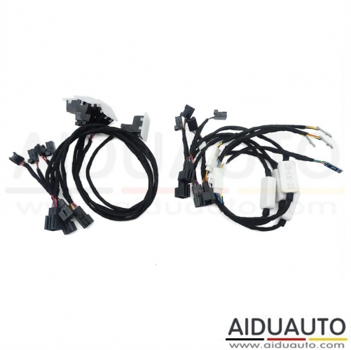 For Audi A6 C8 A7 Atmosphere Light Handlebars + Storage box + Armrest Ambient Lighting