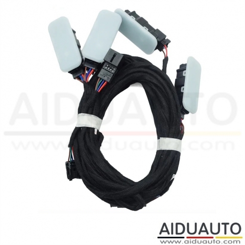 For Audi A6 C8 A7 Multicolor Footwell Light Car Interior Polychromatic Multiple Color Atmosphere Lamp