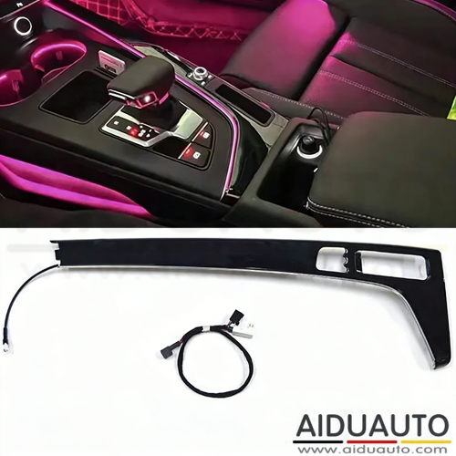 For Audi A4 A5 B9 Multi-color Central Control Gear Panel Atmosphere Light Center Console Trim Ambient Light