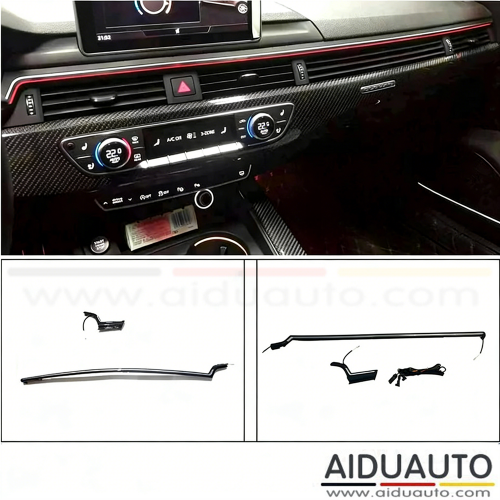 For Audi 2017-2024 A4 A5 Q5 Dashboard Trim Panel Ambient light