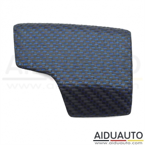 For Audi RS6 C8 textured carbon fiber gearshift cover Carbon fibre Gear Shift Knob