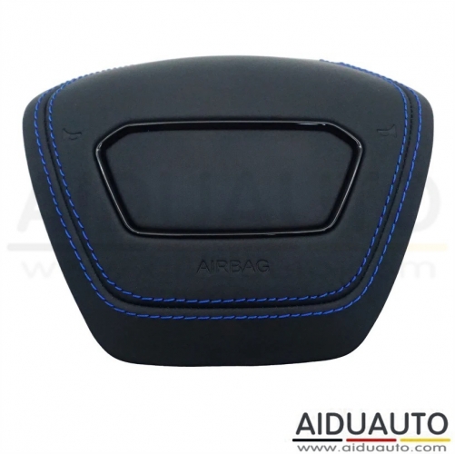 For Audi A6 C8 Steering wheel airbag cover multifunction steering wheel blue line