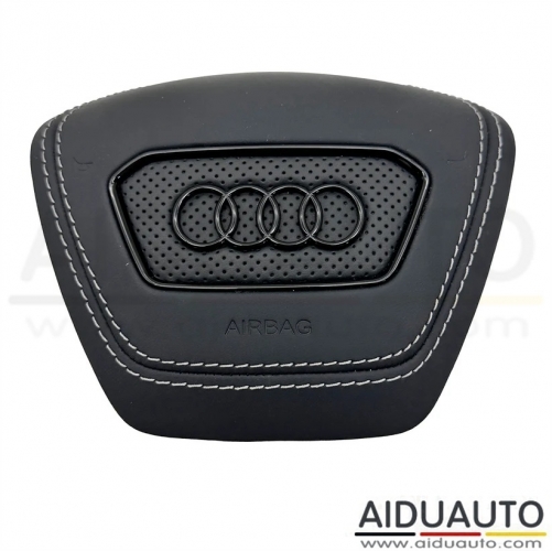For Audi A6 C8 Steering wheel airbag cover grey line