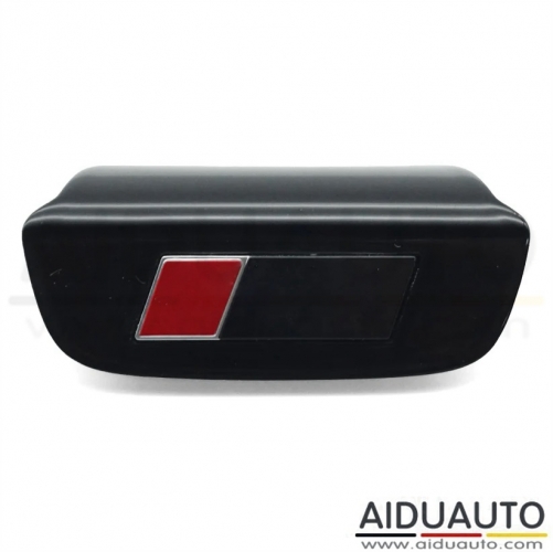 For Audi R8 S RS LINE car Emblem Steering Wheel Center Badge sticker Decal Styling LOGO steering wheel button frame decorative cover