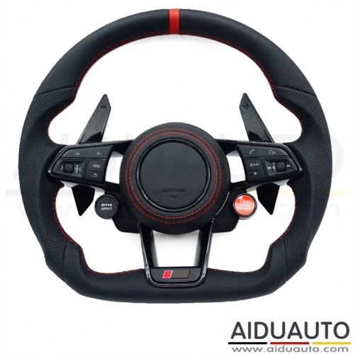 With Heating For Audi A3 A4B8 A5 A6C8 A7 Q3 Q5 S4 S5 S7 RS7 AModified R8 Steering Wheel Assembly R8 Disk Steering Wheel