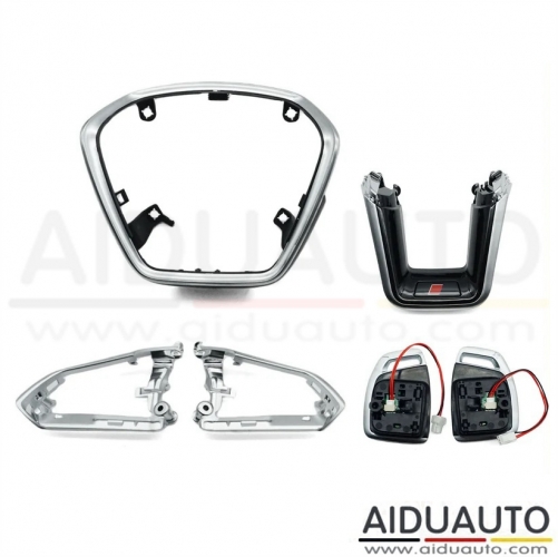 For Audi A6 C8 Steering wheel rack, adaptive button rack, Shift paddle steering accessories, and automotive parts