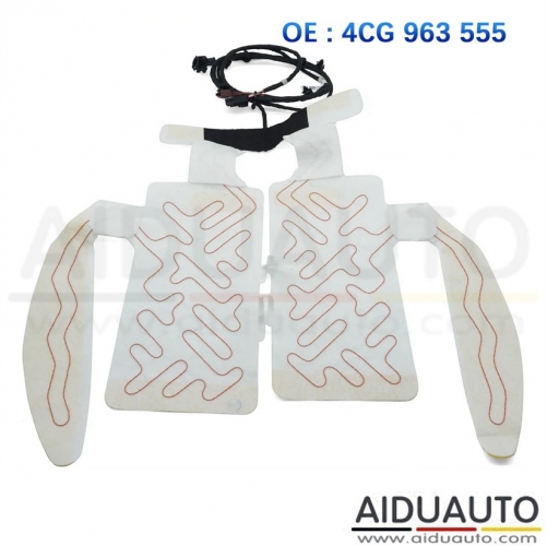 4CG 963 555 Car Seat Heater Pad - Replacement for Audi A6 C8 A7 Q7 Q8 Without Ventilation