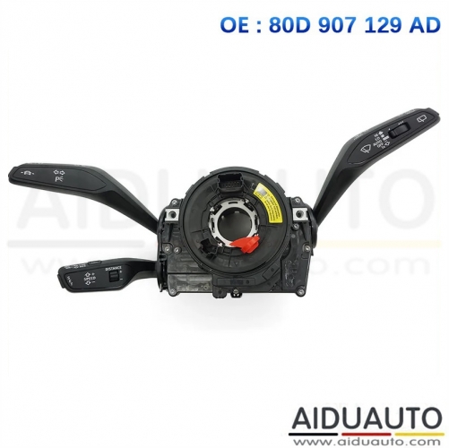 For Audi Q5 FY Multi-function Hairspring Adaptive Cruise Control System ACC Stalk Switch 80D 907 129AD