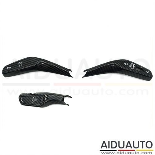 For Audi Q5 FY ACC Stalk Switch carbon fiber handle housing - lane keeping