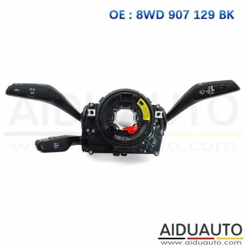 For Audi A4 B9 A6 C8 multi-function steering wheel Cruise Control System Stalk Switch 8WD 907 129 BK