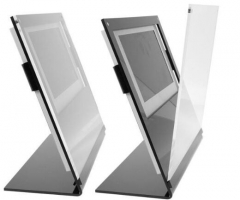 Acrylic POP Retail Display Stand With 7″ LCD Screen Video Player