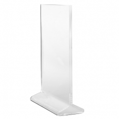 GlowDisplay Clear Durable Scratch Resistant Plastic Menu Frame Tabletop Display 5