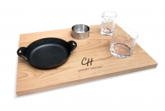 Chart House Custom Solid Alder Table-Side Preperation Tray