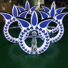 CUSTOM GLORIFIER DISPLAY VIP BOTTLE HOLDER SERVICE CLASE AZUL TEQUILA LED BOTTLE PRESENTER FOR NIGHT CLUB PARTY LOUNGE BAR PUB