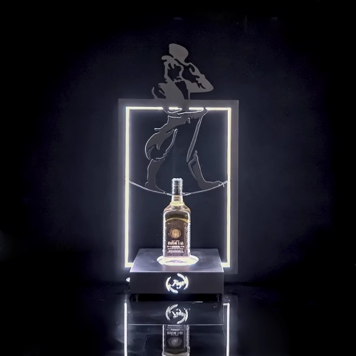 LED Johnnie Walker Whiskey Bottle Glorifier Presenter for Nightclub Lounge Bar