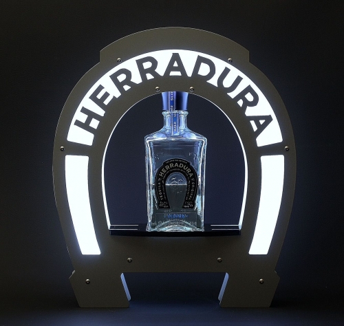 LED Herradura Tequila Bottle Glorifier Presenter for Nightclub Lounge Bar