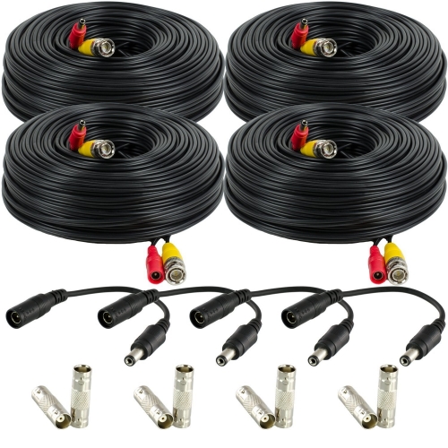 100ft BNC Video Power Cable