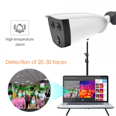 Non-contact AI Binocular Thermal Imaging Camera Optical Bi-spectrum Fever Detection Network Bullet CCTV IP Camera Scanner Non-contact AI Binocular Thermal Imaging Camera Optical Bi-spectrum Fever Detection Network Bullet CCTV IP Camera Scanner Non-contact