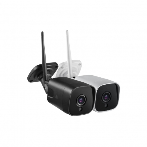 5 MP Outdoor Fixed Bullet Network Camera with Build-in Mic & Speaker