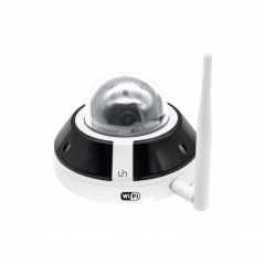 5 MP Outdoor Pan&Tilt Fixed Dome Network Camera with Build-in Mic