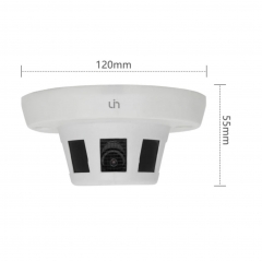 5MP 4in1 HD Smoke Detector Type Camera