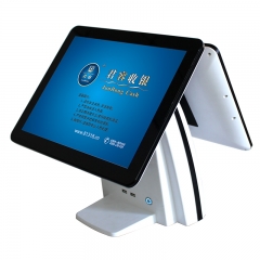 C566 15.6 inch pos touch dual screen