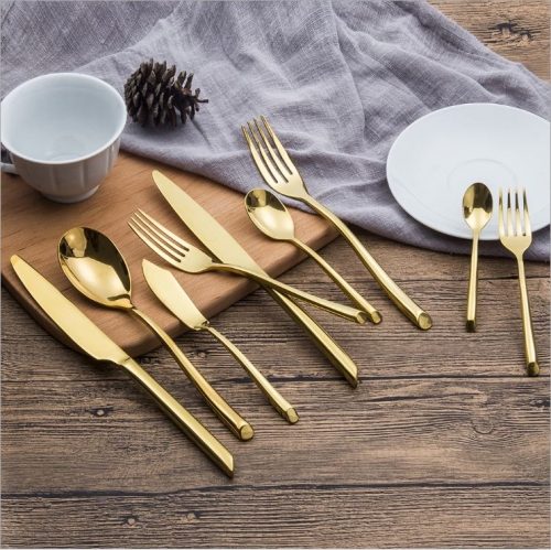 amazon top seller rose gold cutlery flatware set wedding