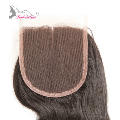 Wholesale 4*4 Body Wave Virgin Brazilian Hair Lace Closure