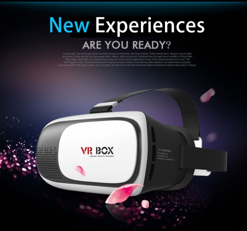 NIERBO VRB01 3D VR BOX 2.0 Virtual Reality Glasses Bluetooth Cardboard  Video Game Smartphone