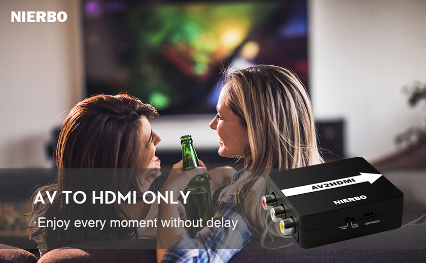 HDMI to RCA Audio and NTSC or PAL Video Adapter : ID 3365 : $13.95
