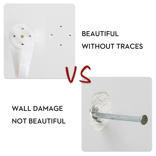 Nail wall online hooks