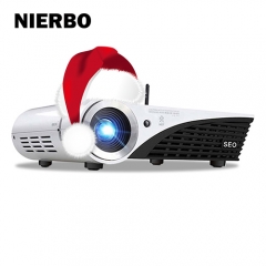 NIERBO Z6 Windows 10 Projector DLP LED Video Home Theater Cinema Beamer Support 3D 1080p Full HD