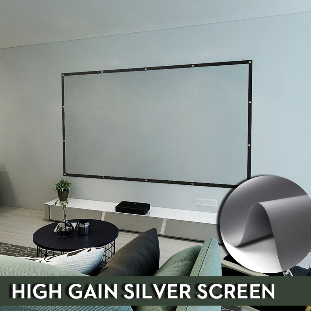 Amazon.com: NIERBO 200 inch Projector Screen Metal Ambient