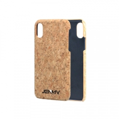 JENMV Phone Case Compatible with iPhone7/8  - Protective Cork Cover  - Light Brown