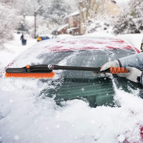 Wholesale car snow brush For Simple Ice And Snow Removal 