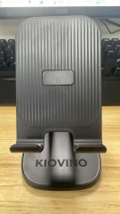KIOVINO Cell Phone Stand for Desk - [Height Adjustable] Foldable Mobile Phone Holder, Portable Stand for iPhone 17 16 15 14 13 12 11 Pro Max Plus Air, Galaxy S25 S24, Cellphones, Office Accessories