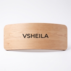 VSHEILA Wooden Balance Board – Premium Curved Yoga & Core Trainer for Stability, Home Gym & Physical Therapy, with Carry Bags