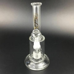 Hookahsun Traditinal style of Hookah glass Water pipe bong Clear 8.4 Inch