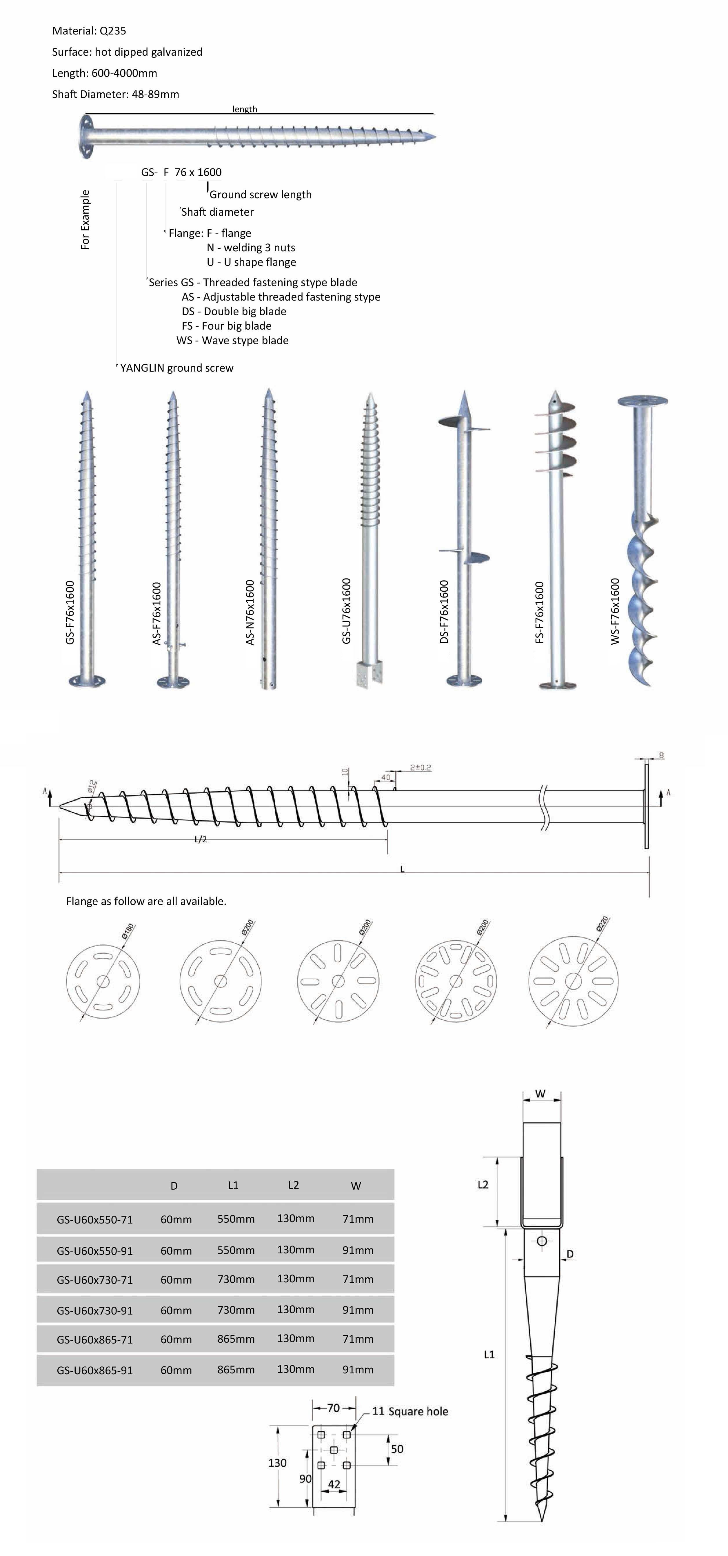 Ground screw